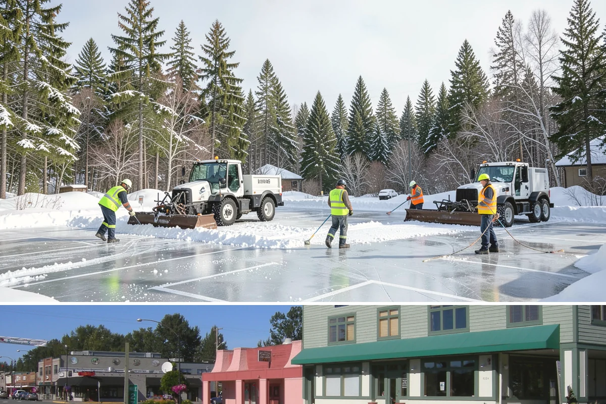 Ice Management Services in Snoqualmie, King County, WA - Ice management runs from late October through March in Western Washington, with the highest demand during Arctic outflow events...