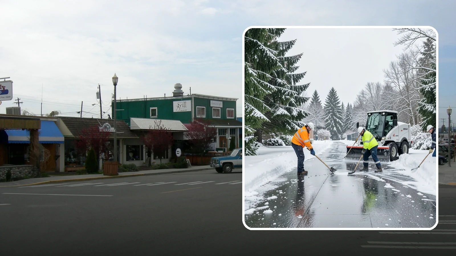 Ice Management Services in Stanwood, Snohomish County, WA - Comprehensive ice management keeps Western Washington properties safe through the freeze-thaw cycles that define our maritime...