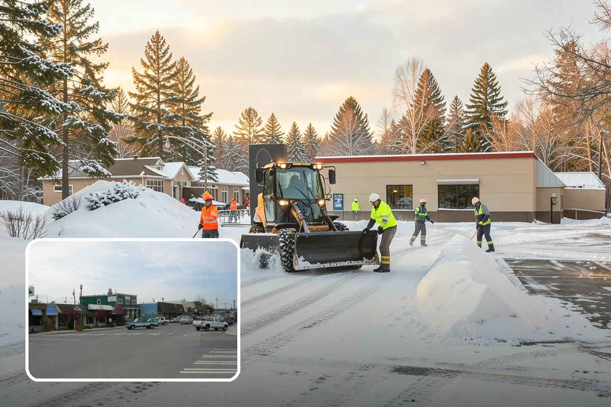 Ice Management Services in Stanwood, Snohomish County, WA - Prevents the overnight refreeze that causes most Puget Sound slip-and-fall claims