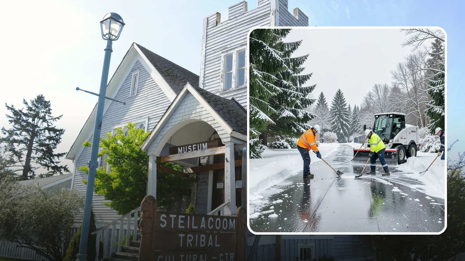 Ice Management Services in Steilacoom, Pierce County, WA - Comprehensive ice management keeps Western Washington properties safe through the freeze-thaw cycles that define our maritime...