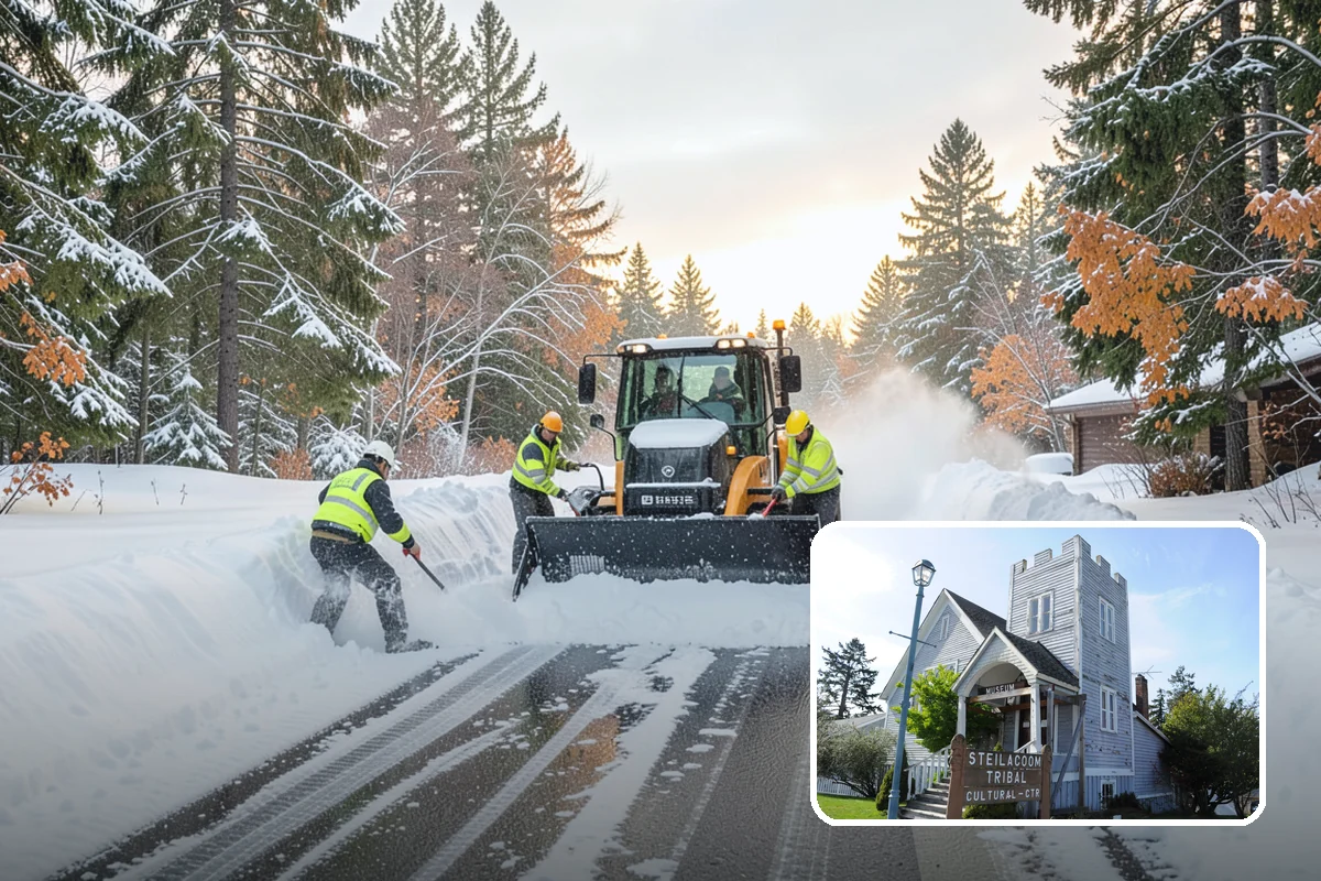 Ice Management Services in Steilacoom, Pierce County, WA - Prevents the overnight refreeze that causes most Puget Sound slip-and-fall claims