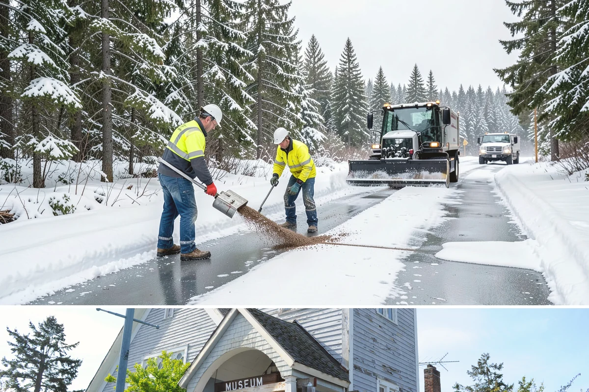 Ice Management Services in Steilacoom, Pierce County, WA - Ice management runs from late October through March in Western Washington, with the highest demand during Arctic outflow events...