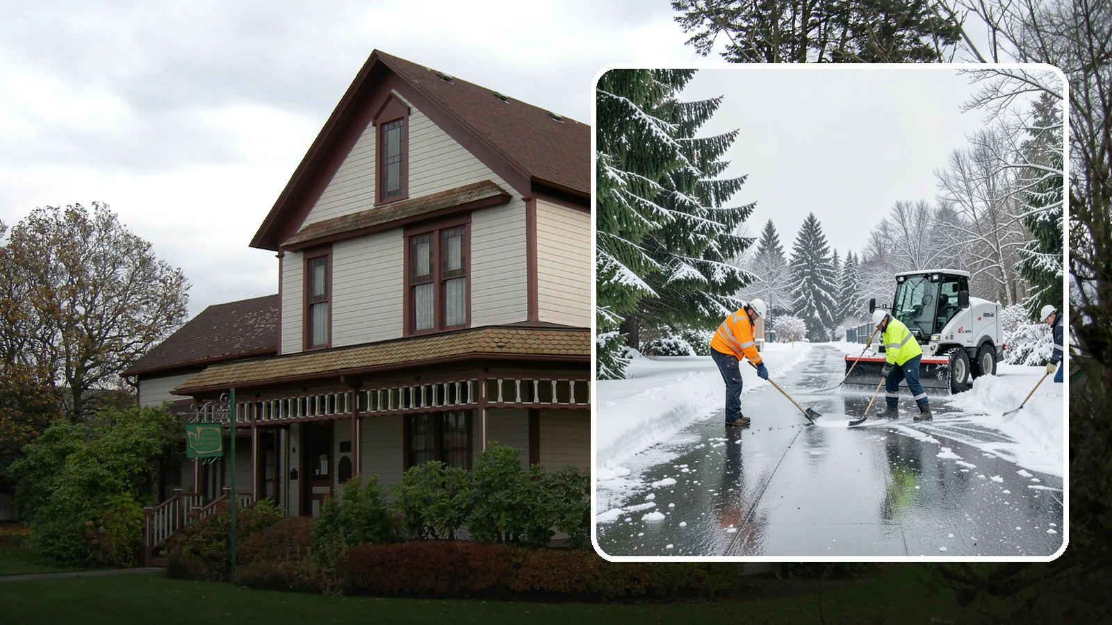 Ice Management Services in Sumner, Pierce County, WA - Comprehensive ice management keeps Western Washington properties safe through the freeze-thaw cycles that define our maritime...