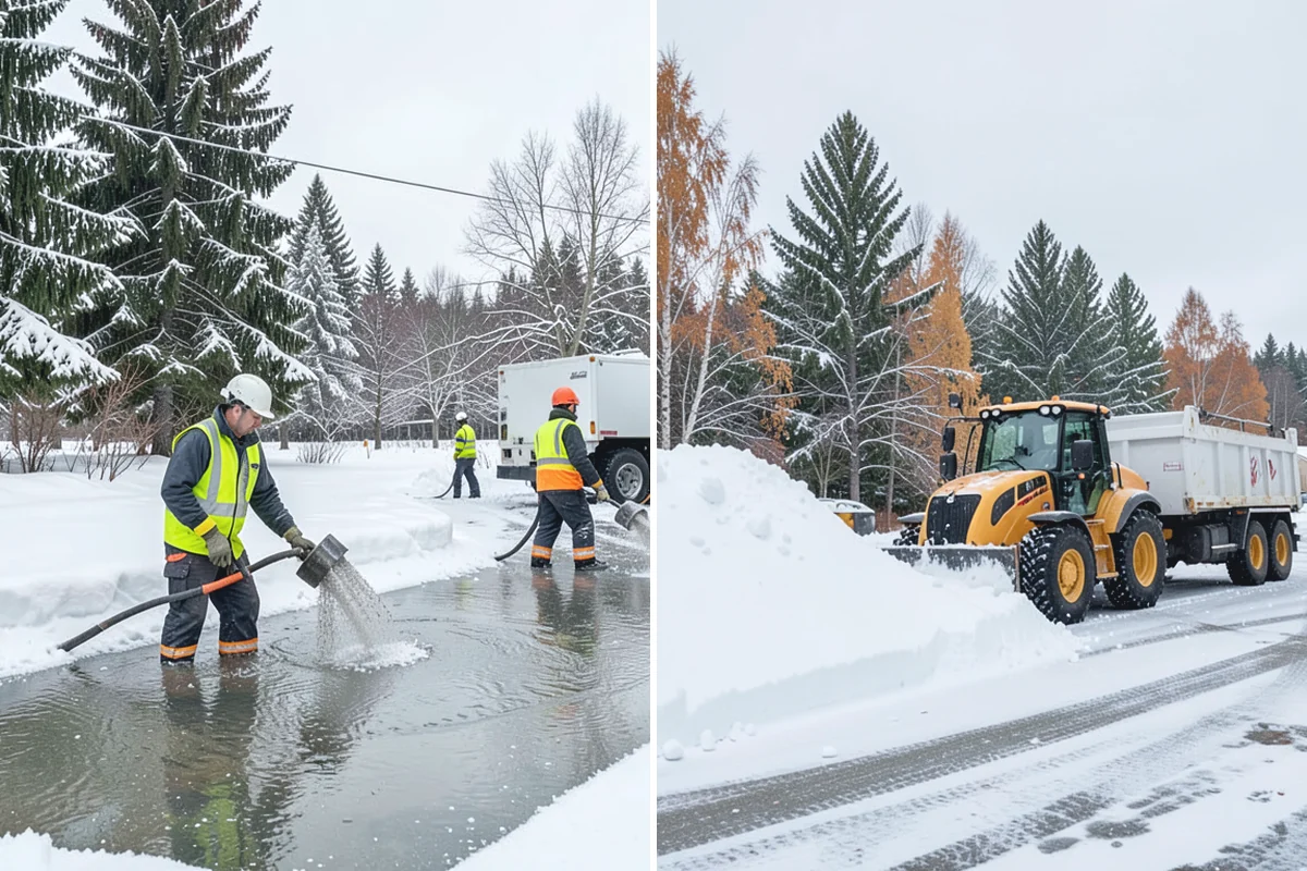 Ice Management Services in Sumner, Pierce County, WA - Assess the property for shade, drainage, and cold-air pooling zones