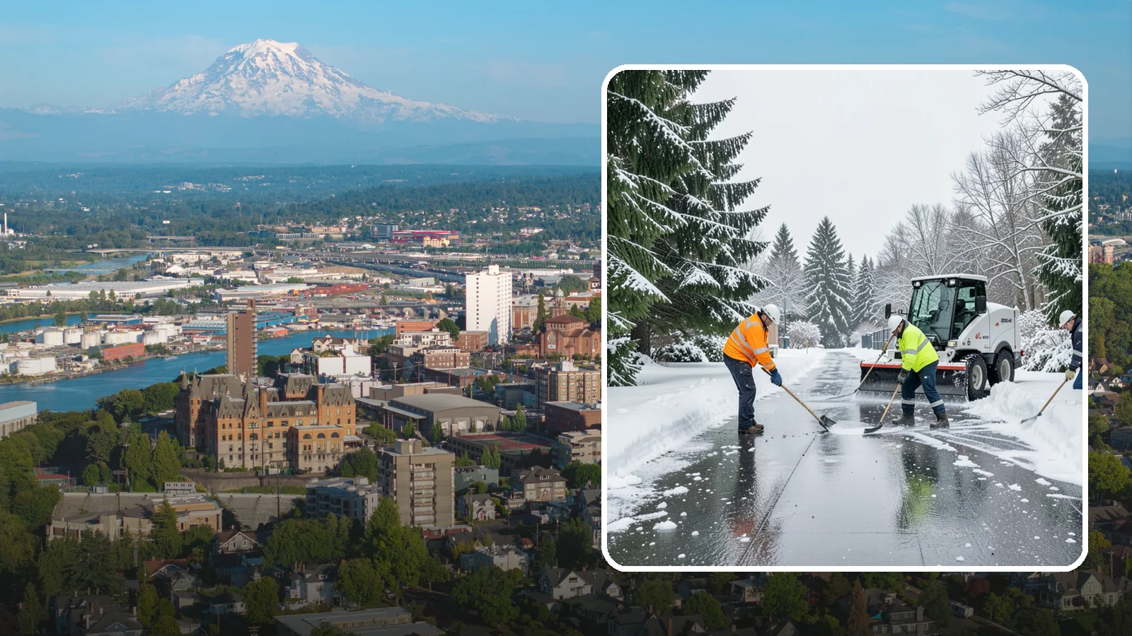 Ice Management Services in Tacoma, Pierce County, WA - Comprehensive ice management keeps Western Washington properties safe through the freeze-thaw cycles that define our maritime...