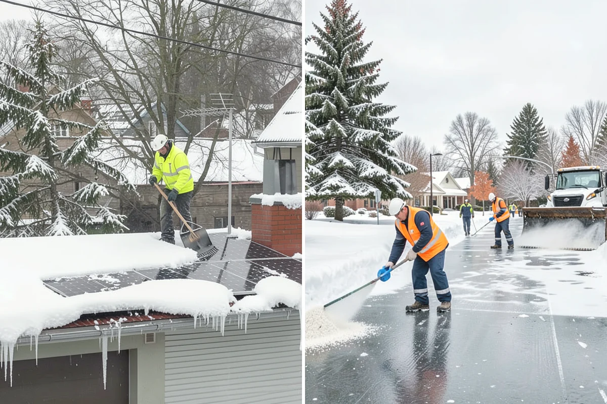 Ice Management Services in University Place, Pierce County, WA - Assess the property for shade, drainage, and cold-air pooling zones