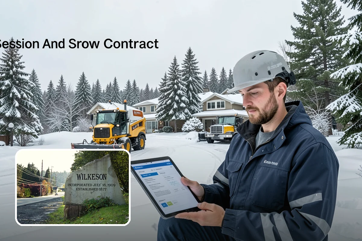 Ice Management Services in Wilkeson, Pierce County, WA - Prevents the overnight refreeze that causes most Puget Sound slip-and-fall claims