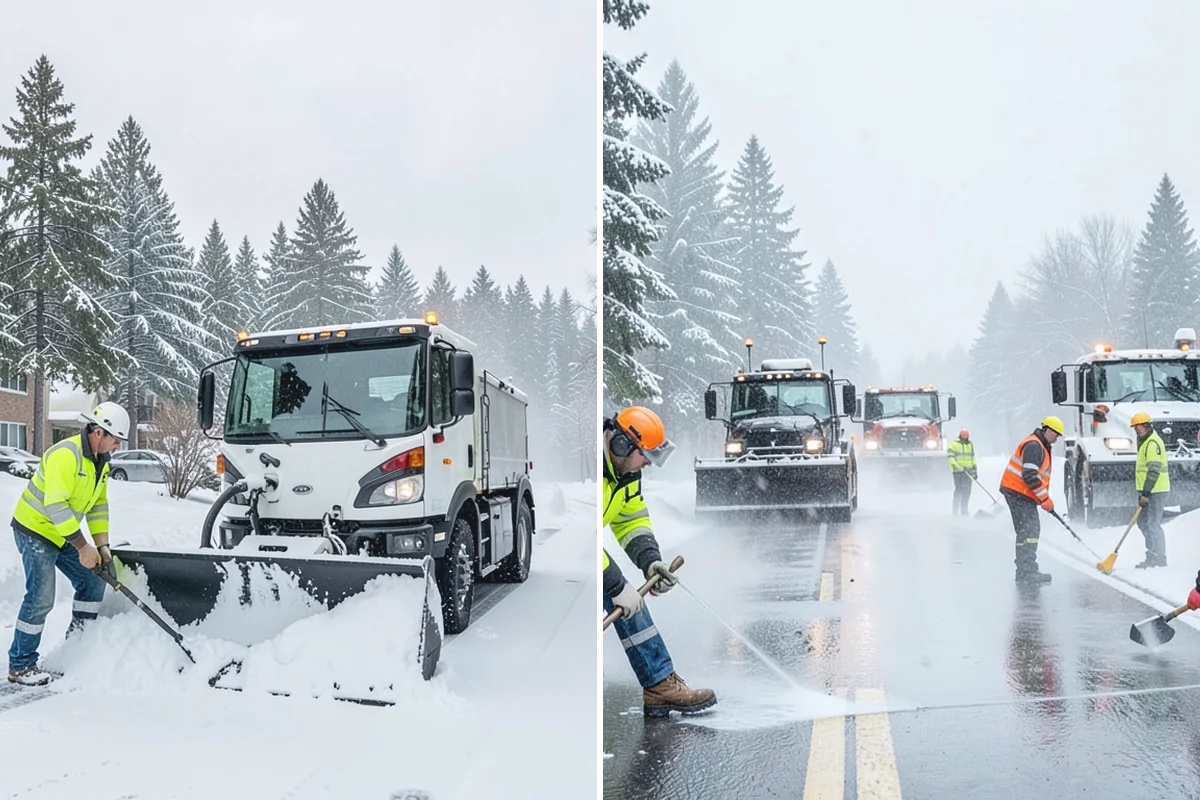 Ice Management Services in Woodinville, King County, WA - Assess the property for shade, drainage, and cold-air pooling zones