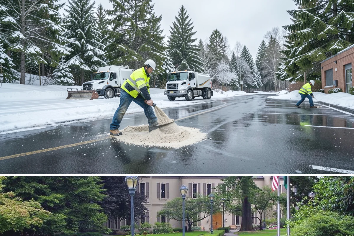 Ice Management Services in Woodinville, King County, WA - Ice management runs from late October through March in Western Washington, with the highest demand during Arctic outflow events...