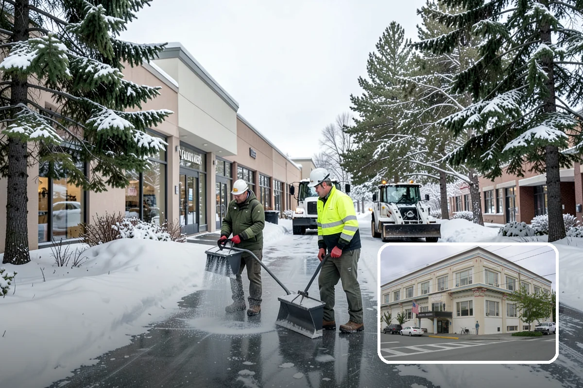 Ice Melt Application in Anacortes, Skagit County, WA - Faster contact melt than plain rock salt