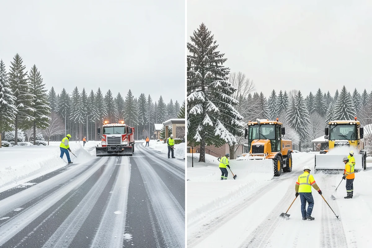 Ice Melt Application in Anacortes, Skagit County, WA - Match the ice melt blend to the expected overnight low