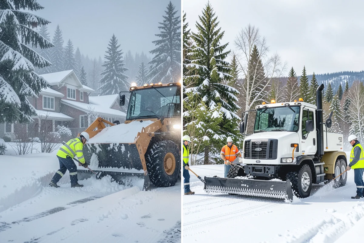 Ice Melt Application in Beaux Arts Village, King County, WA - Match the ice melt blend to the expected overnight low