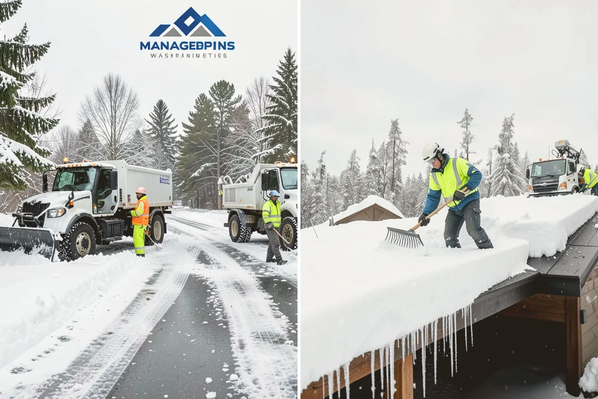Ice Melt Application in Bellevue, King County, WA - Match the ice melt blend to the expected overnight low