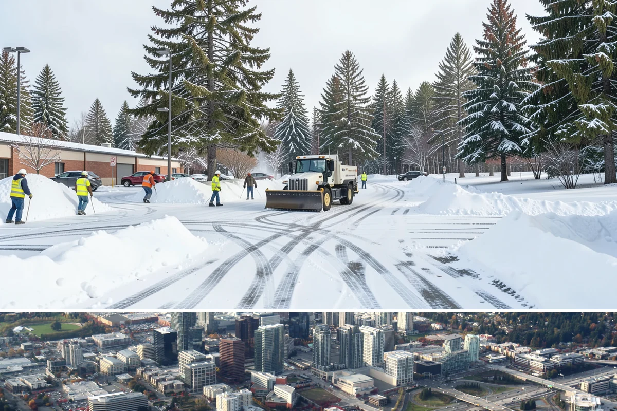 Ice Melt Application in Bellevue, King County, WA - Ice melt application is in demand from November through March, especially before weekday mornings when overnight lows dip below...