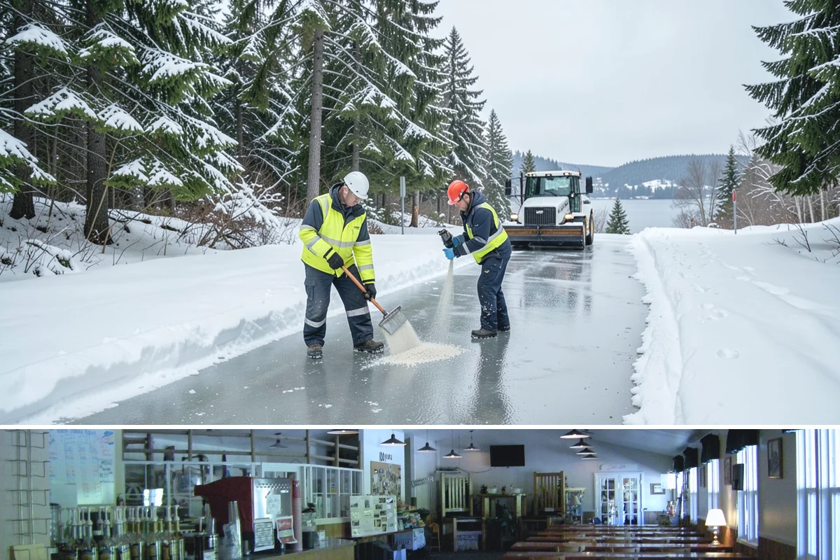 Ice Melt Application in Black Diamond, King County, WA - Ice melt application is in demand from November through March, especially before weekday mornings when overnight lows dip below...