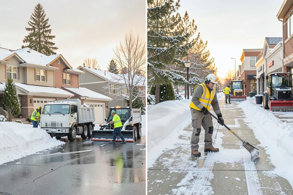 Ice Melt Application in Buckley, Pierce County, WA - Match the ice melt blend to the expected overnight low