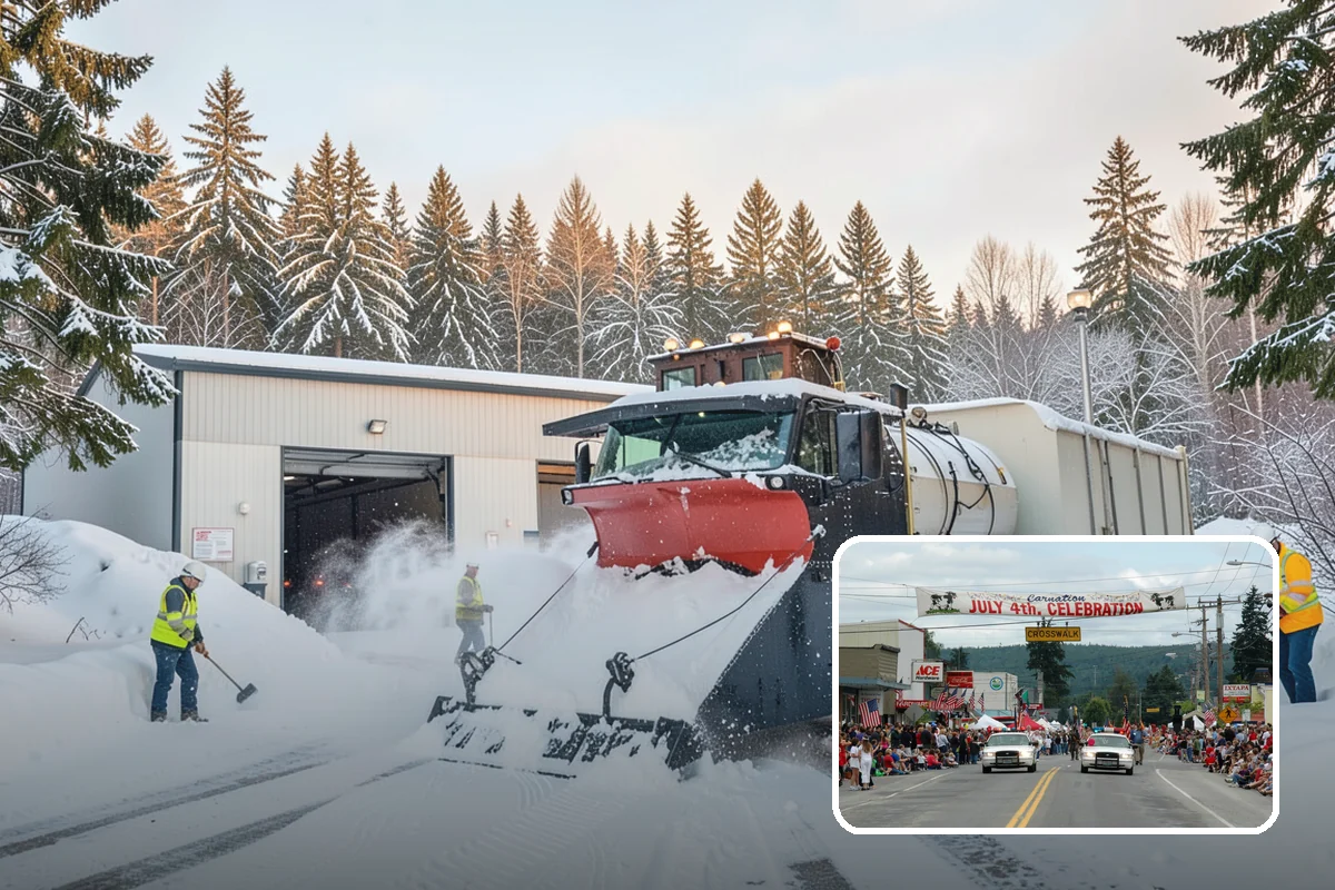 Ice Melt Application in Carnation, King County, WA - Faster contact melt than plain rock salt