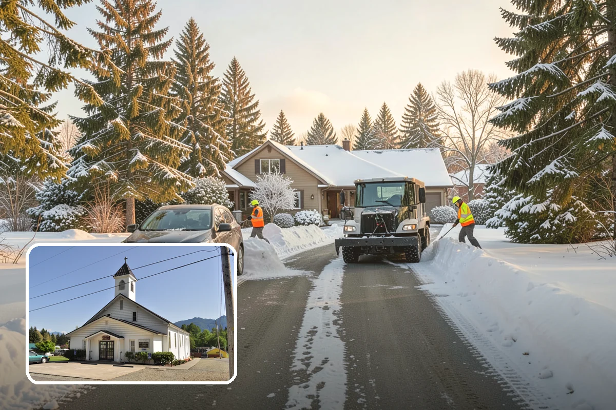 Ice Melt Application in Concrete, Skagit County, WA - Faster contact melt than plain rock salt