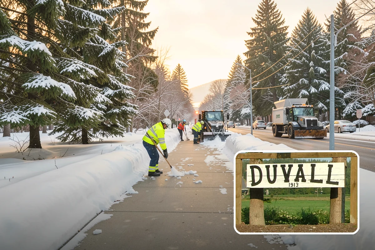 Ice Melt Application in Duvall, King County, WA - Faster contact melt than plain rock salt