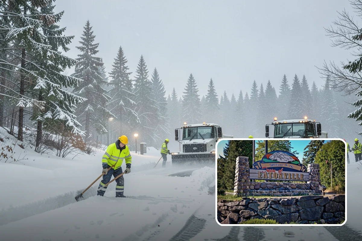 Ice Melt Application in Eatonville, Pierce County, WA - Faster contact melt than plain rock salt