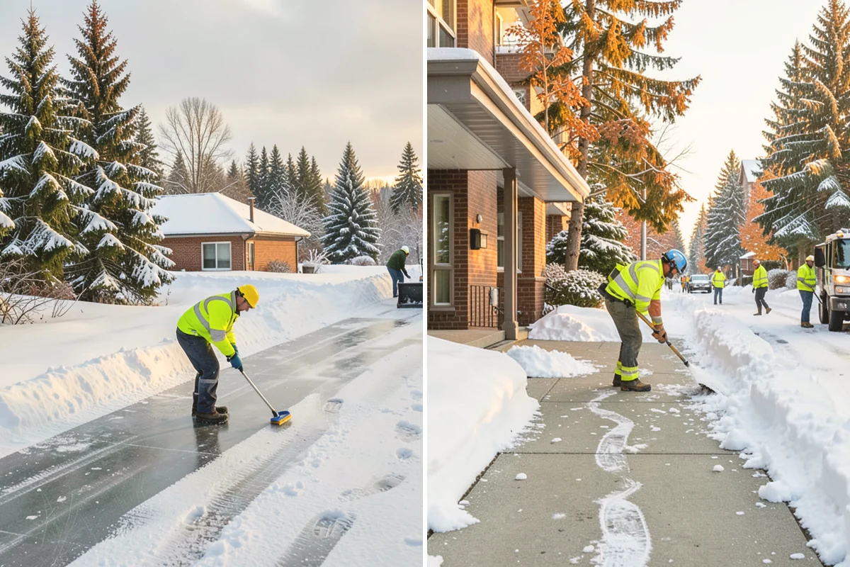 Ice Melt Application in Eatonville, Pierce County, WA - Match the ice melt blend to the expected overnight low