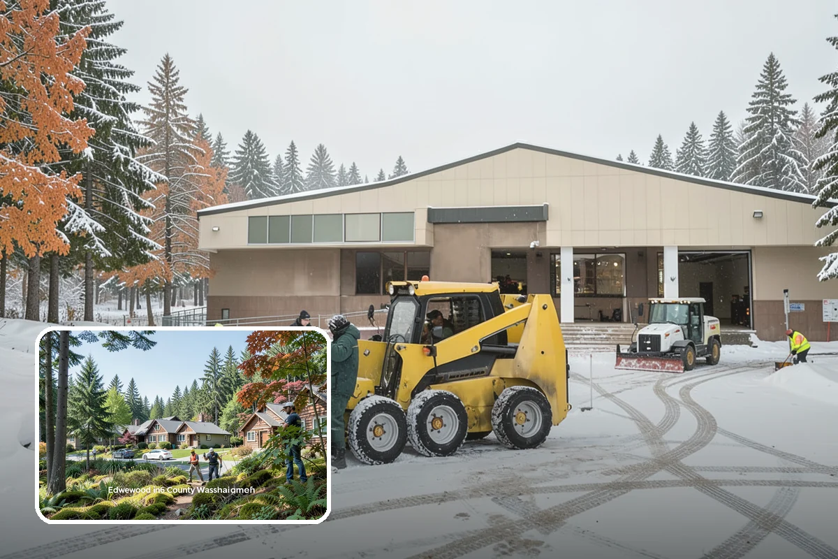 Ice Melt Application in Edgewood, Pierce County, WA - Faster contact melt than plain rock salt