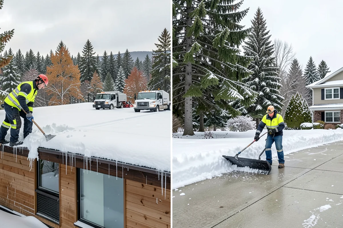 Ice Melt Application in Fircrest, Pierce County, WA - Match the ice melt blend to the expected overnight low