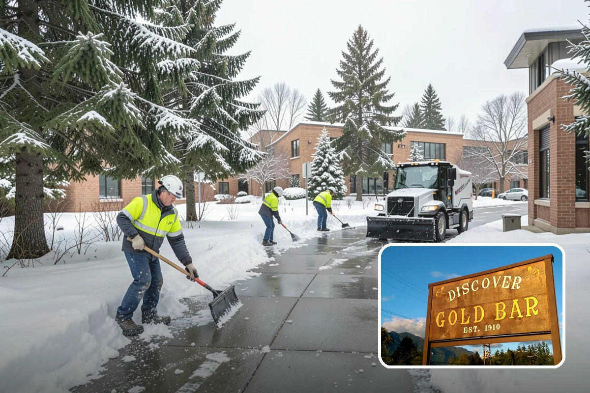 Ice Melt Application in Gold Bar, Snohomish County, WA - Faster contact melt than plain rock salt
