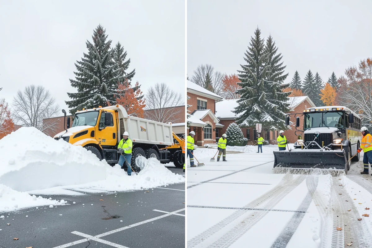 Ice Melt Application in Hamilton, Skagit County, WA - Match the ice melt blend to the expected overnight low