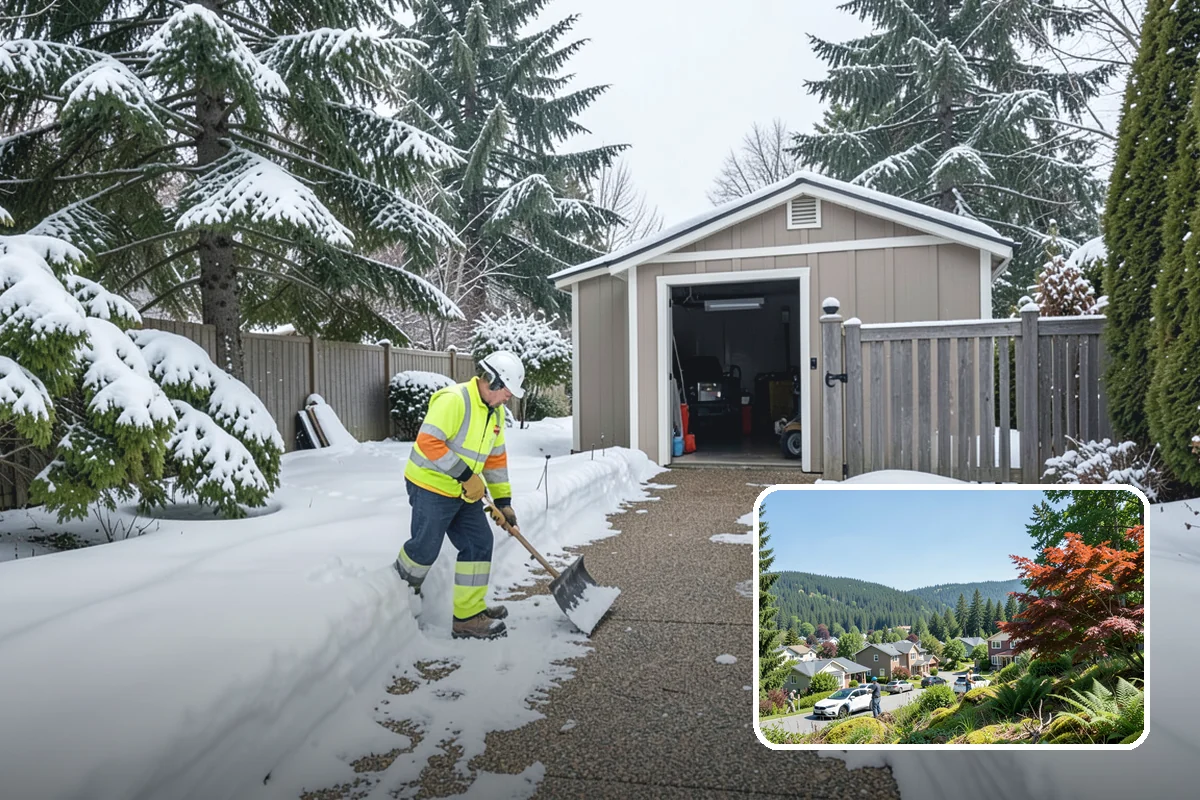 Ice Melt Application in Index, Snohomish County, WA - Faster contact melt than plain rock salt
