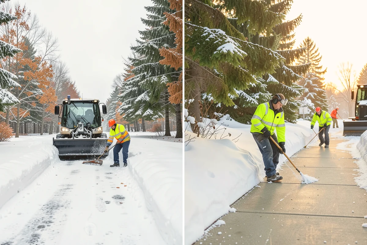 Ice Melt Application in Index, Snohomish County, WA - Match the ice melt blend to the expected overnight low