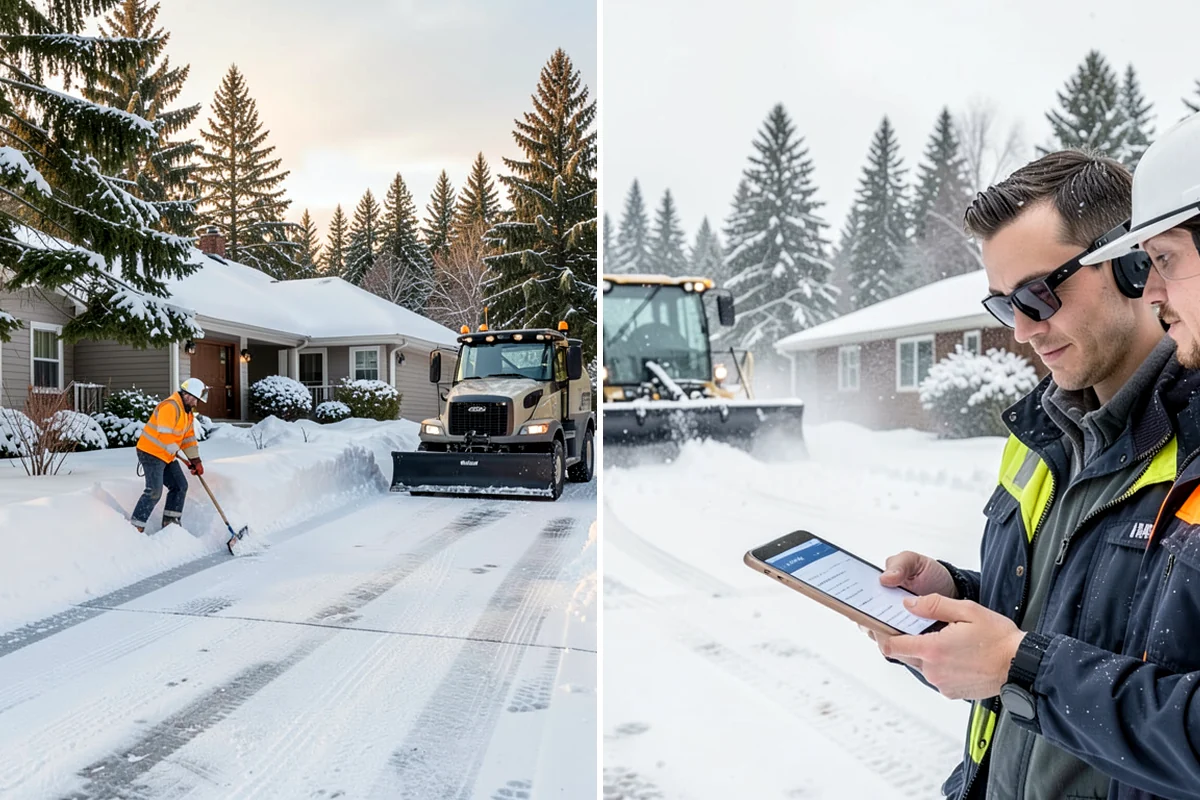 Ice Melt Application in Kenmore, King County, WA - Match the ice melt blend to the expected overnight low