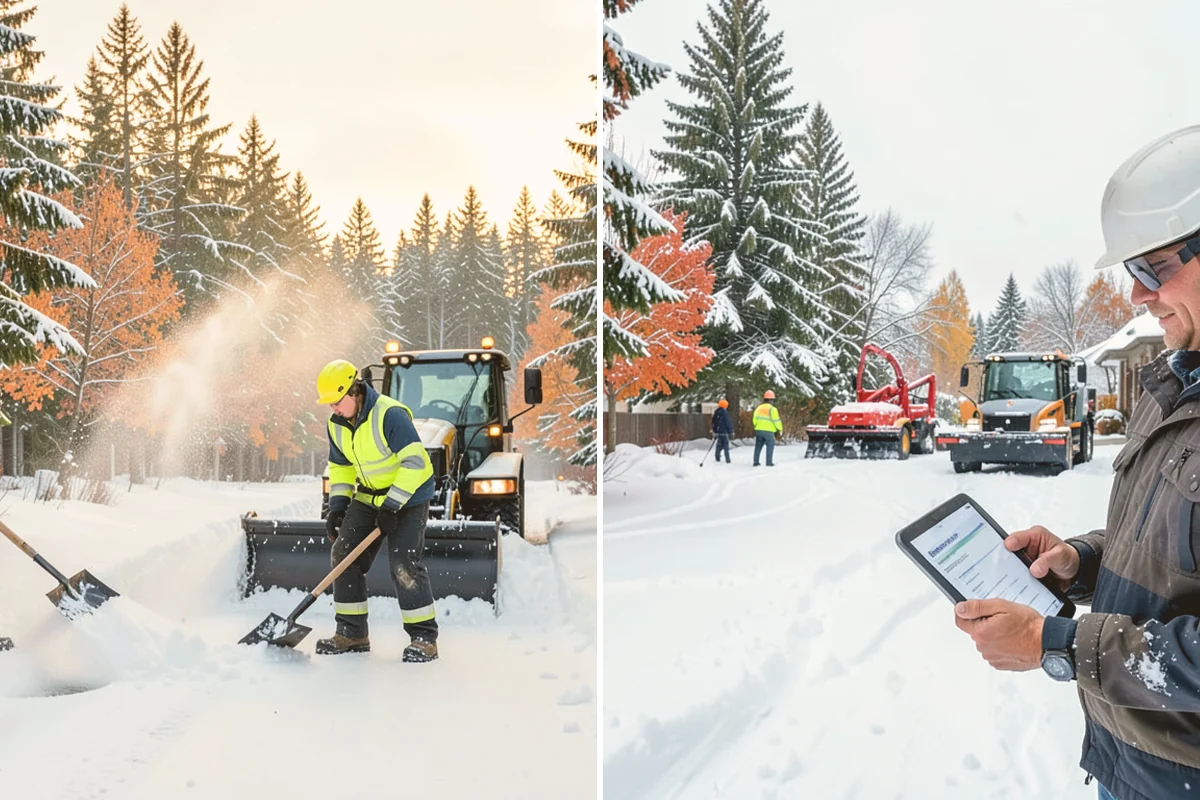 Ice Melt Application in Kirkland, King County, WA - Match the ice melt blend to the expected overnight low