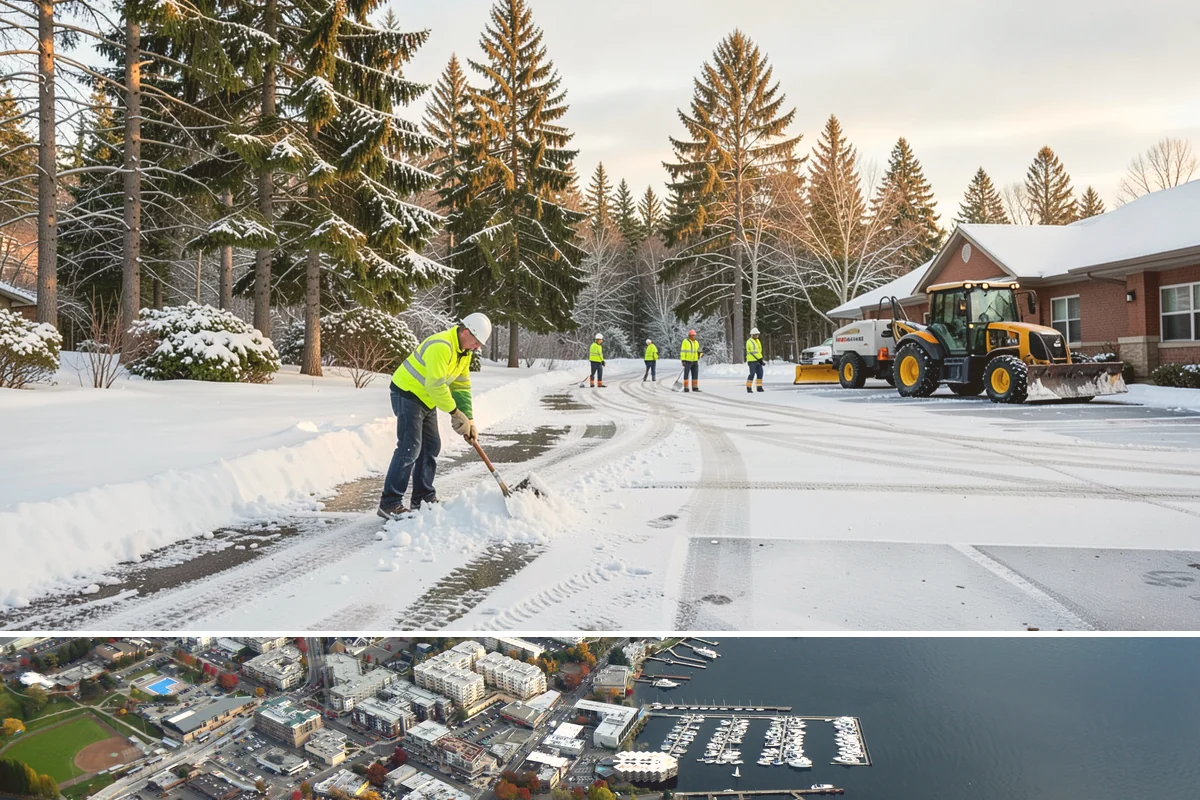 Ice Melt Application in Kirkland, King County, WA - Ice melt application is in demand from November through March, especially before weekday mornings when overnight lows dip below...