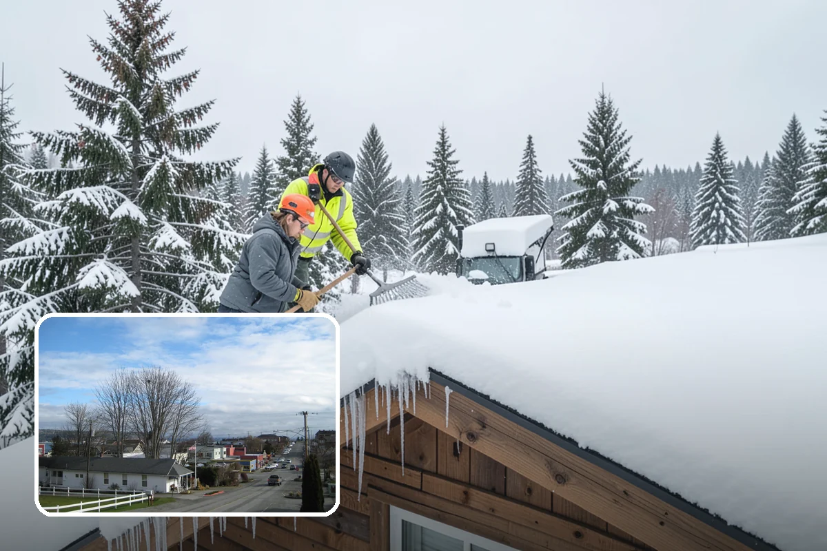 Ice Melt Application in Langley, Island County, WA - Faster contact melt than plain rock salt