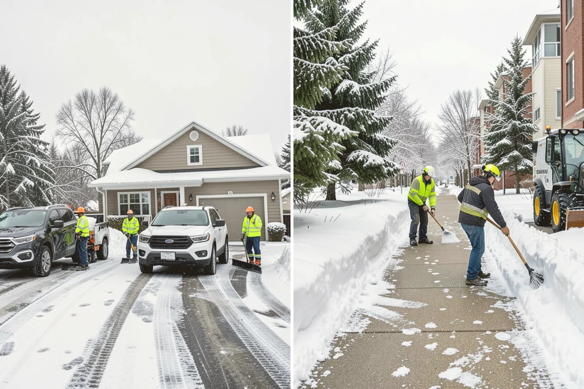 Ice Melt Application in Langley, Island County, WA - Match the ice melt blend to the expected overnight low