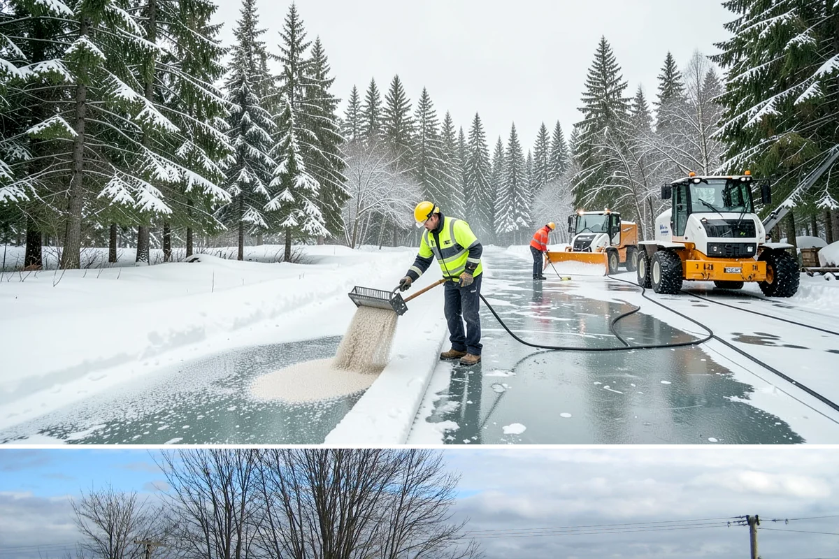 Ice Melt Application in Langley, Island County, WA - Ice melt application is in demand from November through March, especially before weekday mornings when overnight lows dip below...