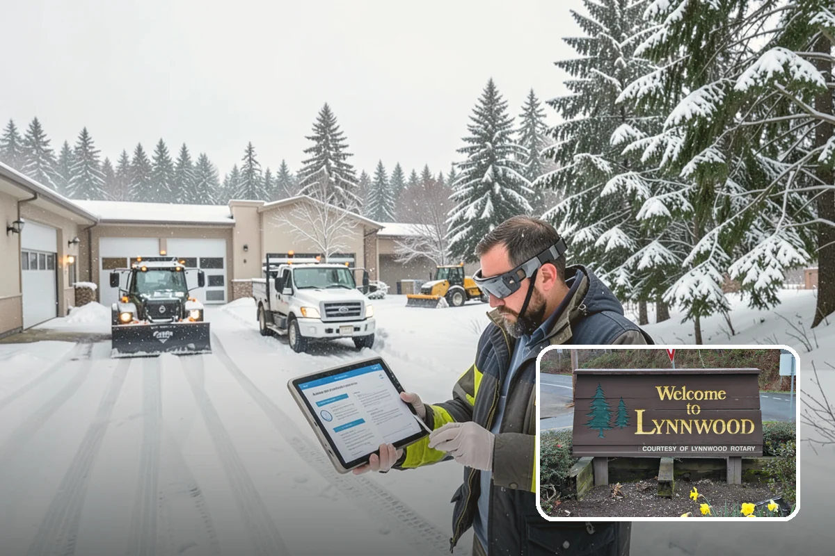 Ice Melt Application in Lynnwood, Snohomish County, WA - Faster contact melt than plain rock salt