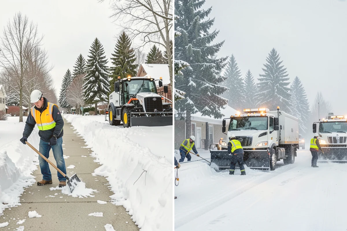 Ice Melt Application in Lynnwood, Snohomish County, WA - Match the ice melt blend to the expected overnight low