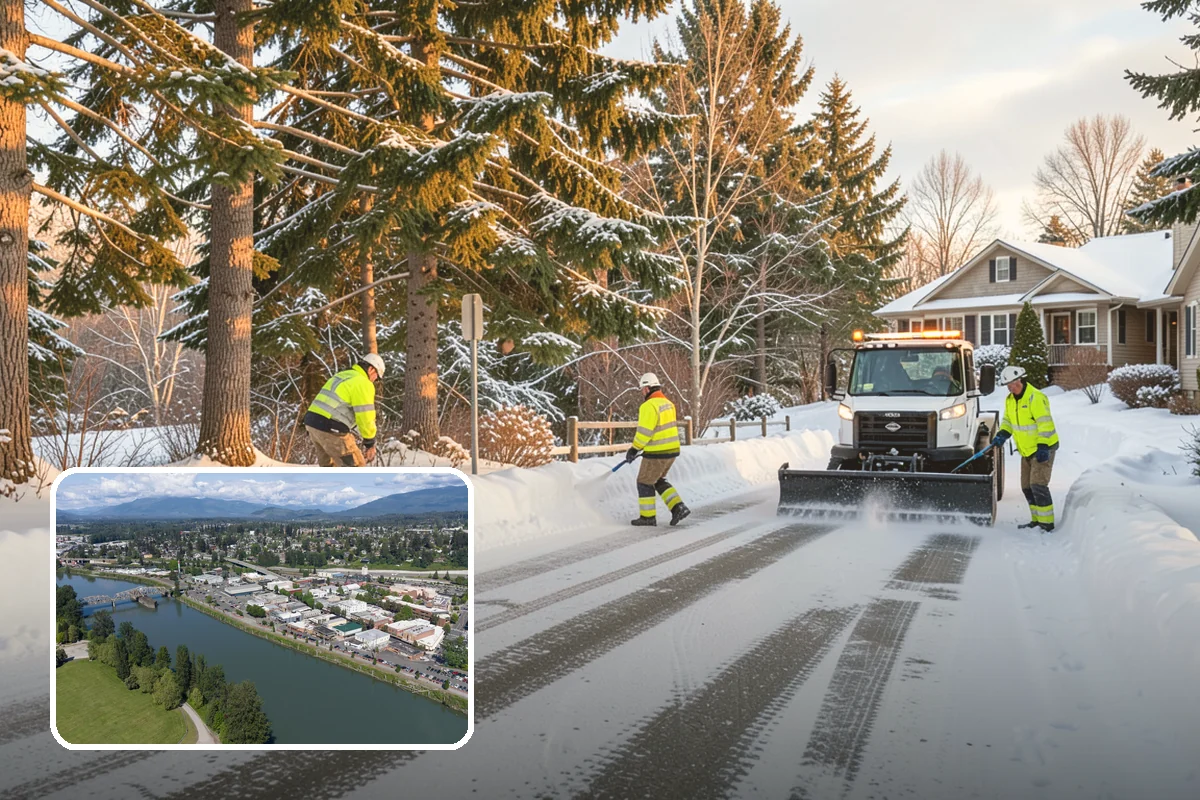 Ice Melt Application in Mount Vernon, Skagit County, WA - Faster contact melt than plain rock salt