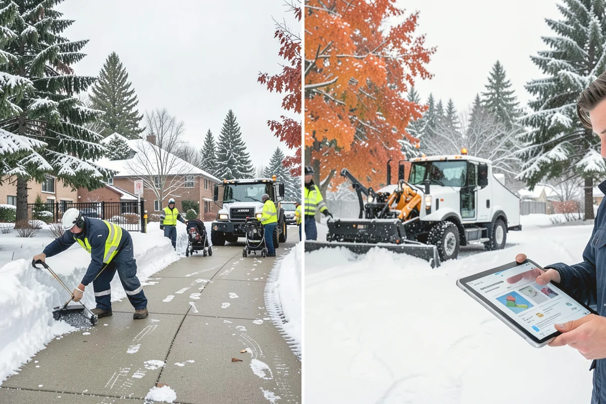 Ice Melt Application in Mukilteo, Snohomish County, WA - Match the ice melt blend to the expected overnight low