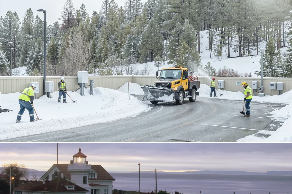 Ice Melt Application in Mukilteo, Snohomish County, WA - Ice melt application is in demand from November through March, especially before weekday mornings when overnight lows dip below...