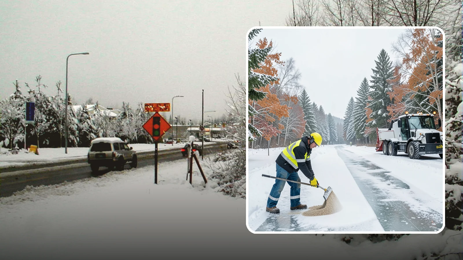 Ice Melt Application in Newcastle, King County, WA - Ice melt application dissolves stubborn ice on walkways and entrances using blends matched to Western Washington's near-freezing...