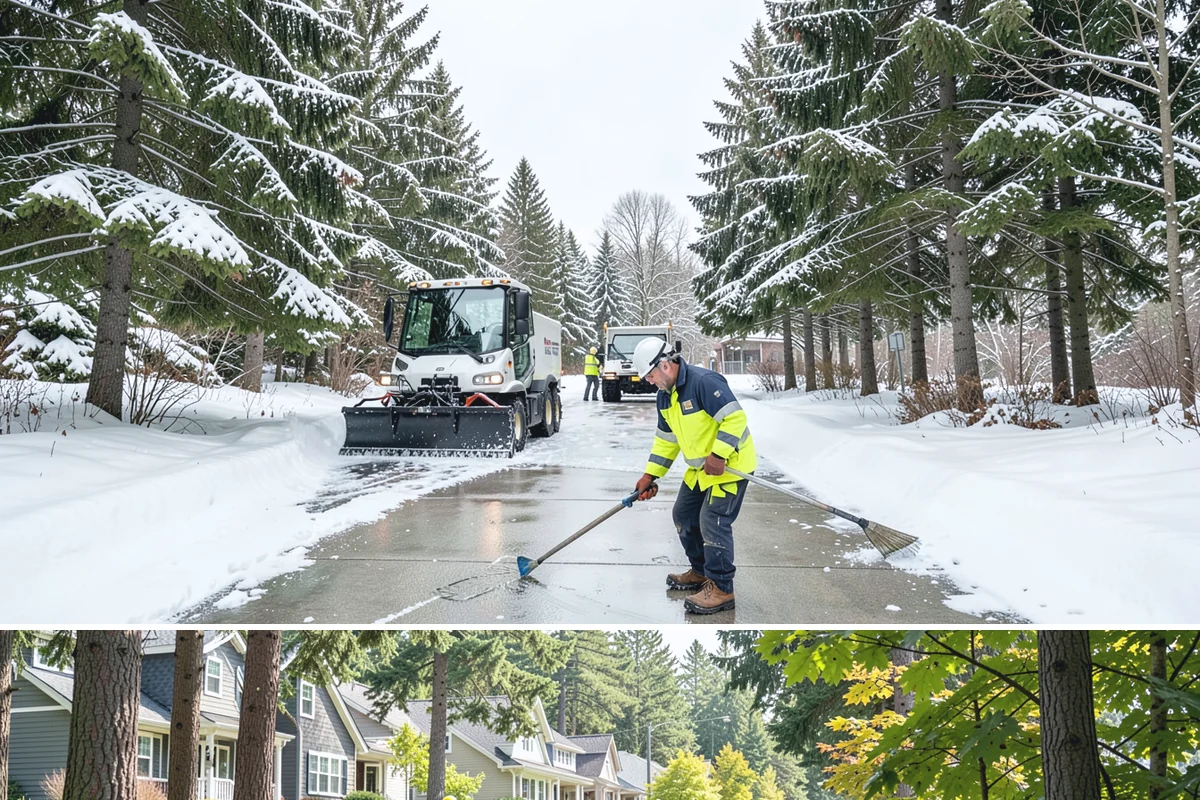 Ice Melt Application in Normandy Park, King County, WA - Ice melt application is in demand from November through March, especially before weekday mornings when overnight lows dip below...