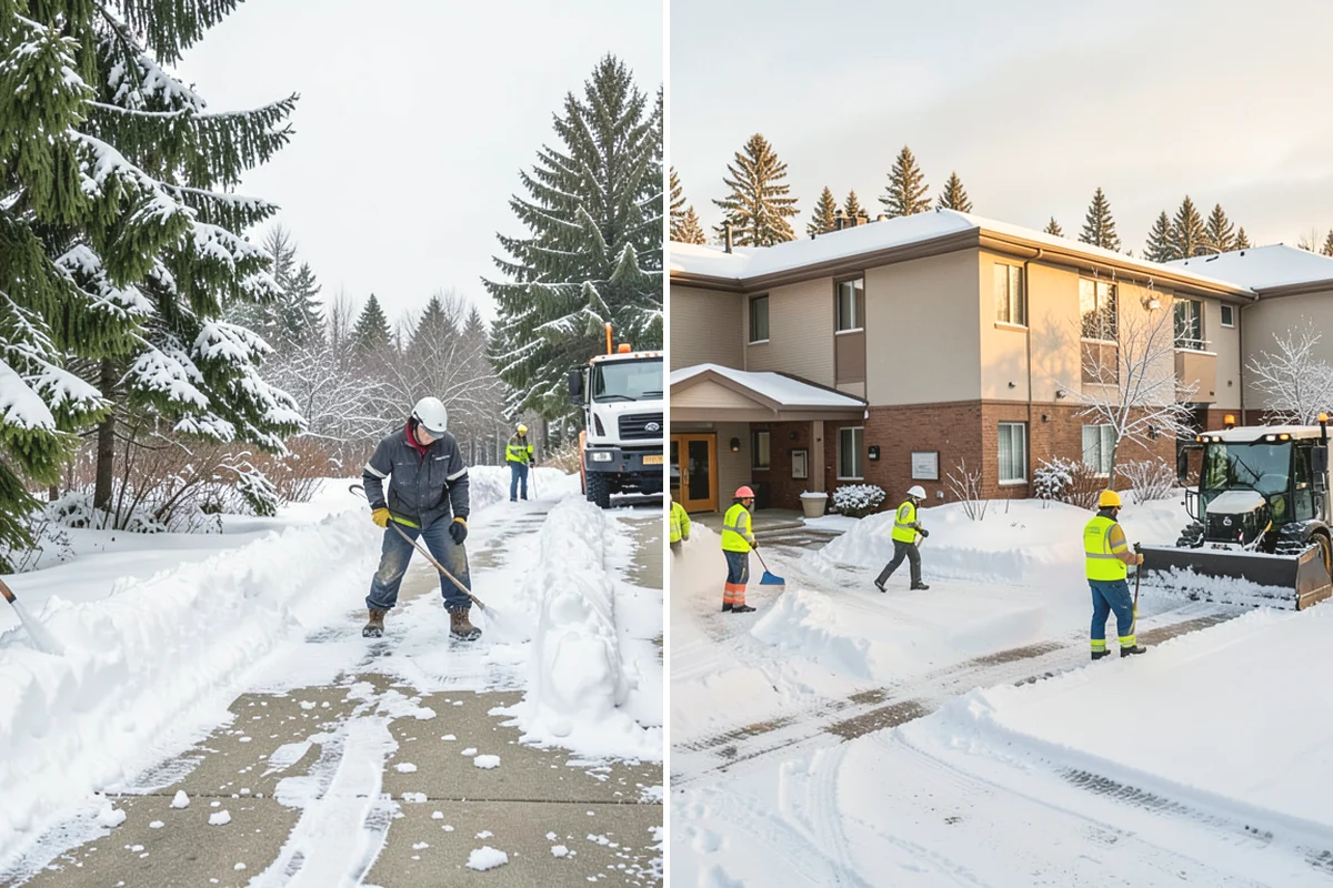 Ice Melt Application in North Bend, King County, WA - Match the ice melt blend to the expected overnight low