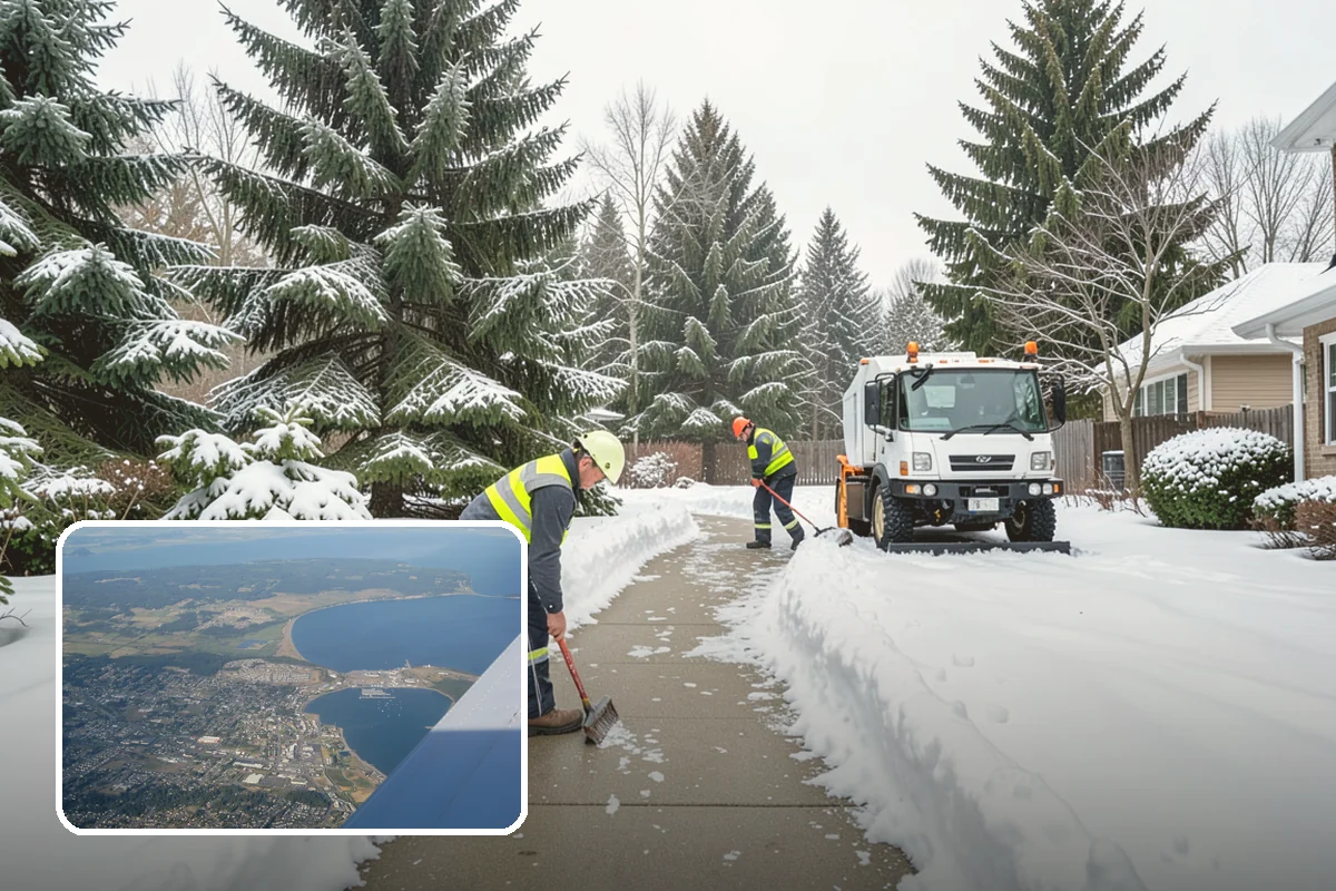 Ice Melt Application in Oak Harbor, Island County, WA - Faster contact melt than plain rock salt