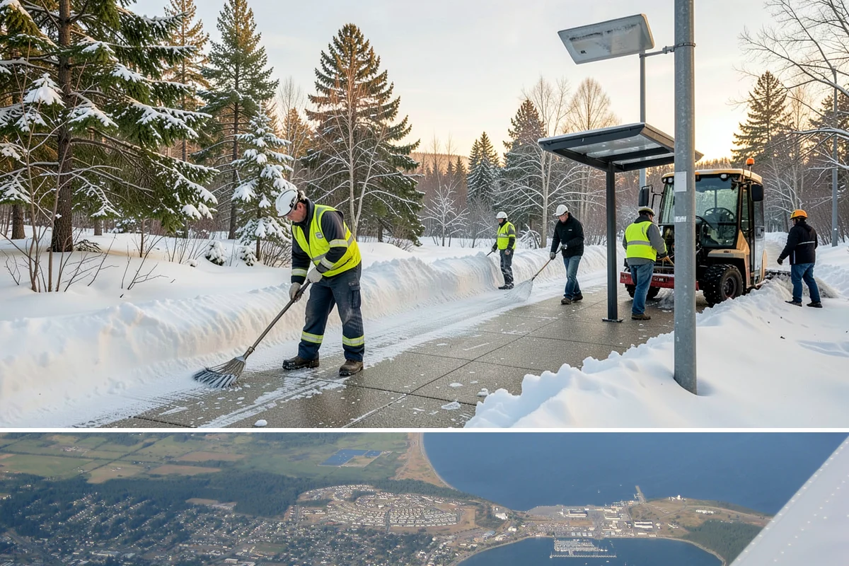 Ice Melt Application in Oak Harbor, Island County, WA - Ice melt application is in demand from November through March, especially before weekday mornings when overnight lows dip below...