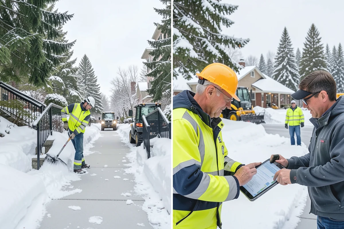 Ice Melt Application in Renton, King County, WA - Match the ice melt blend to the expected overnight low