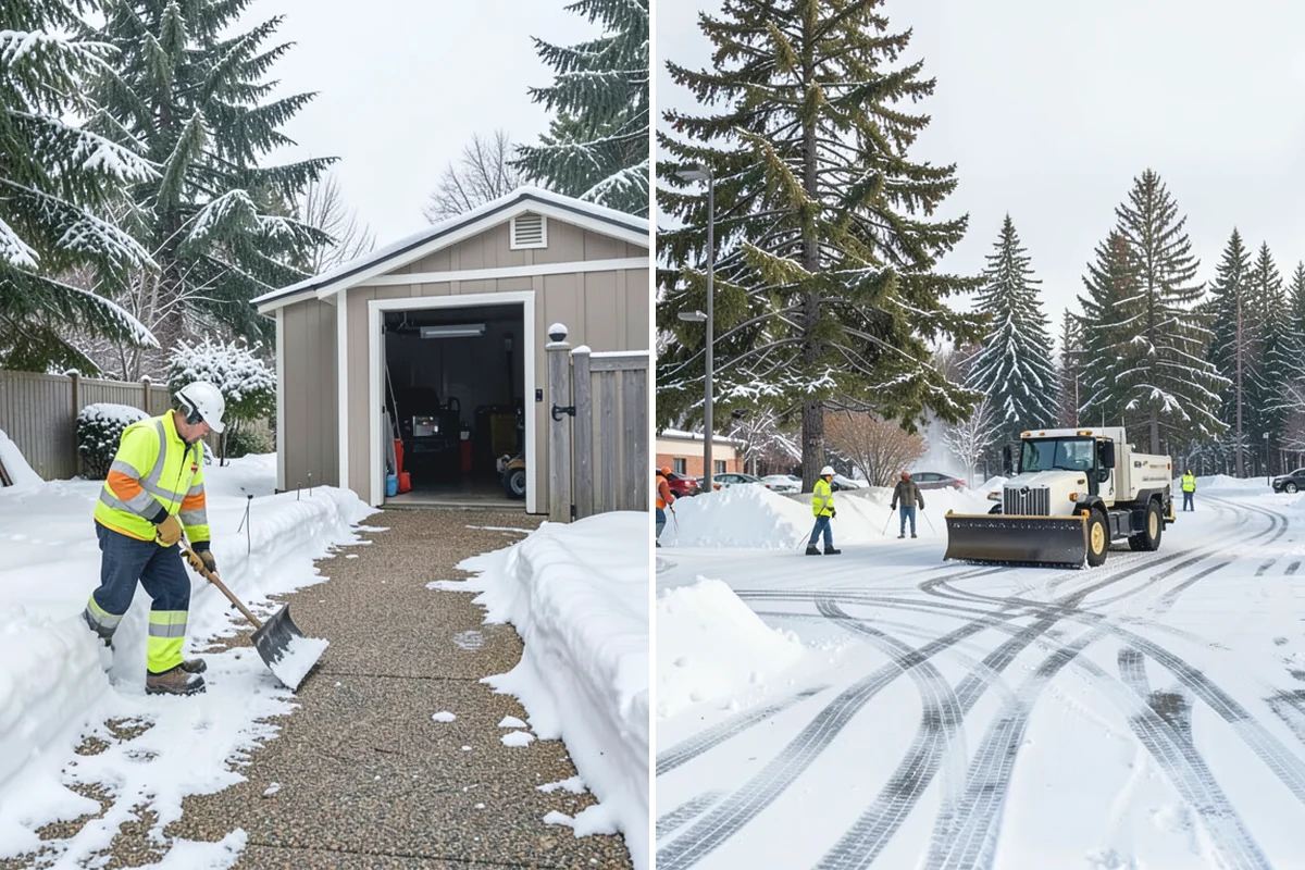 Ice Melt Application in South Prairie, Pierce County, WA - Match the ice melt blend to the expected overnight low