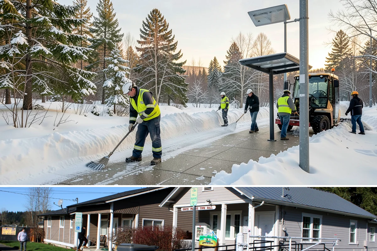 Ice Melt Application in South Prairie, Pierce County, WA - Ice melt application is in demand from November through March, especially before weekday mornings when overnight lows dip below...